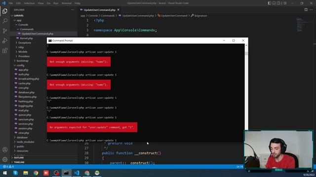 Laravel: Custom Artisan Commands смотреть онлайн