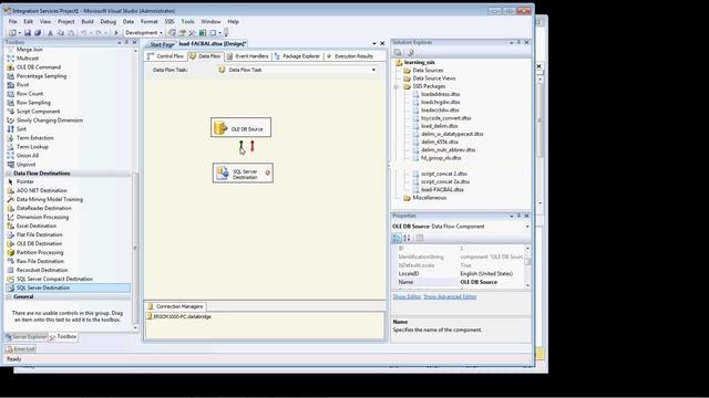 SSIS - ETL - Load SQL Query to SQL Table - Part Two смотреть онлайн