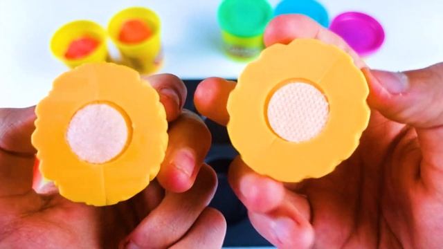 Play Doh для детей | Учим фрукты с Пластилином Плей До - Приятное АСМР Видео смотреть онлайн