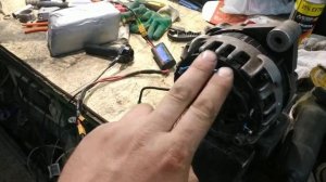 bldc мотор из генератора, замерил потребление и обороты.