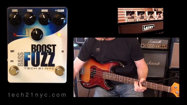Tech 21 NYC: BASS BOOST FUZZ смотреть онлайн