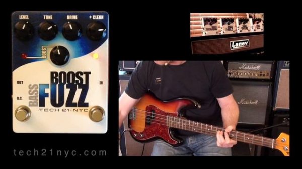 Tech 21 NYC: BASS BOOST FUZZ