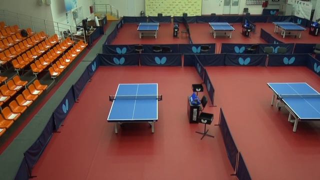 Первенство УРФО по настольному теннису-2021, день 2, стол 1