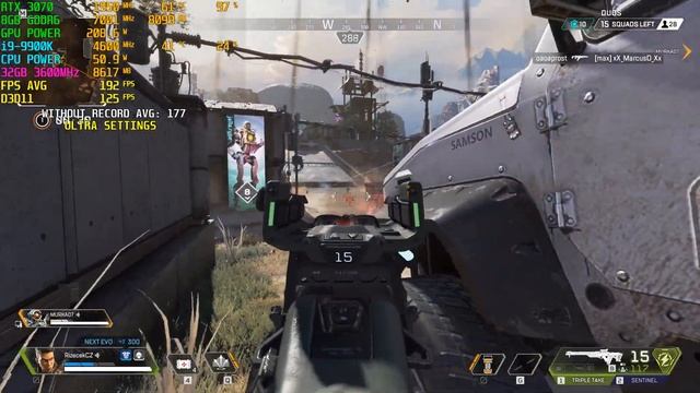 APEX Legends | RTX 3070 | i9-9900K 4.6GHz | 1440P смотреть онлайн