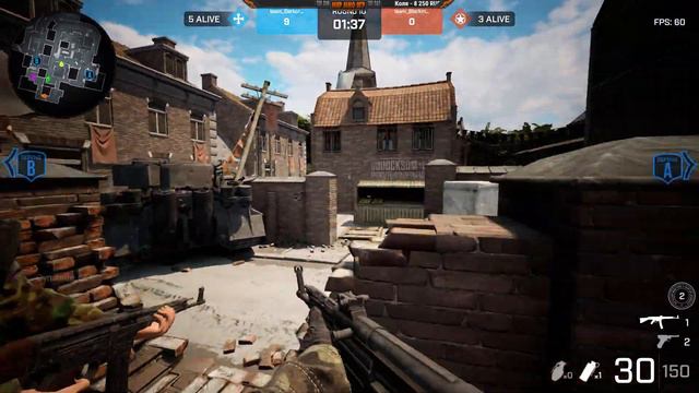 Battalion 1944 - Выживание в рейтинге и Сильвер ТОП 1 FACEIT смотреть онлайн