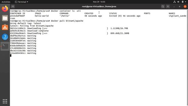 Instalasi Docker dan Create Container pada Ubuntu 18.04 | Silla Aguirisia A 193307090 смотреть онлайн