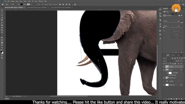 #Aranya Title design | Photoshop cc Tutorial | Rana Daggubati | Moonlite Designers | смотреть онлайн