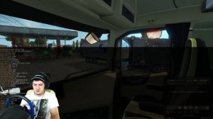 СОБРАЛИ ДИКУЮ ПРОБКУ в ETS 2 - ДОРОГА ДУРАКОВ в Euro Truck Simulator 2 Multiplayer + РУЛЬ