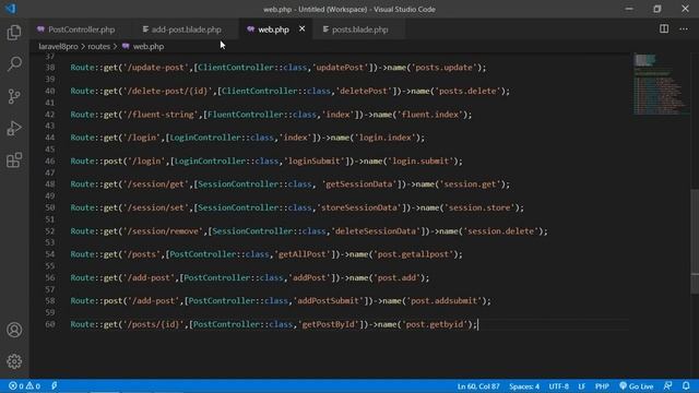 Laravel 8 Tutorial - Database Query Builder and CRUD Operation смотреть онлайн