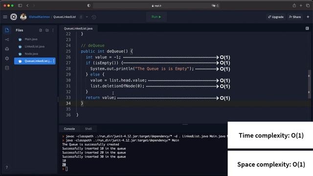 013 Dequeue, Peek and Delete Methods in Queue using Linked List смотреть онлайн