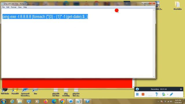 ping with date and time by windows power shell смотреть онлайн