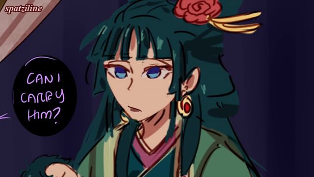 Jinshi And Maomao Calm Their Baby Down [Apothecary Diaries Comic]