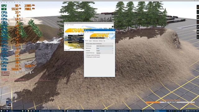 Trainz Railroad Simulator 2022 Обзор, тесты, обкатка, сравнение с TRS19. смотреть онлайн