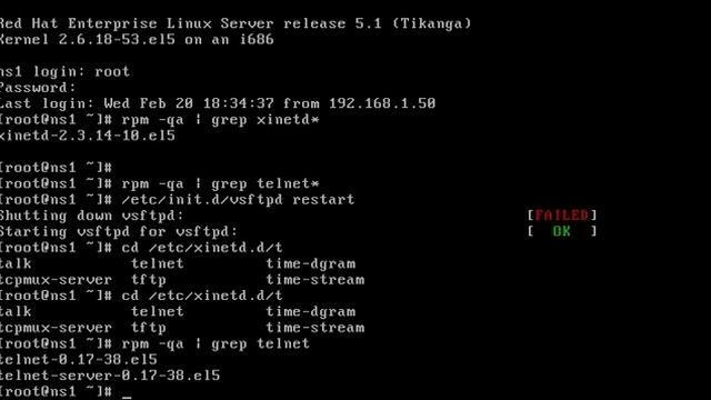 How to configure telnet server in Linux смотреть онлайн