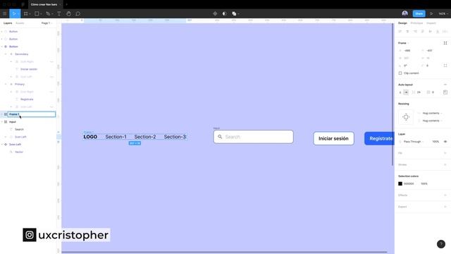 Figma Tutorial - Responsive Nav bar смотреть онлайн