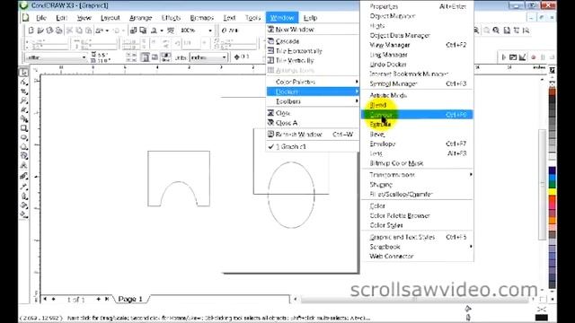How To Corel Draw Tutorial Trim Part 1 смотреть онлайн