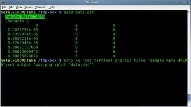 Wav2PNG - Visual Wav Plot - Linux Shell - Audio смотреть онлайн