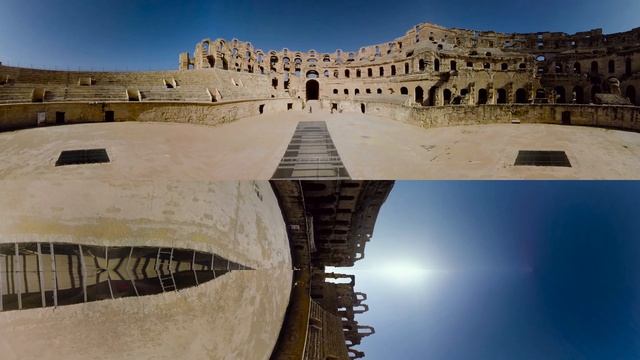 Amphitheatre of El Jem - 360° VR смотреть онлайн