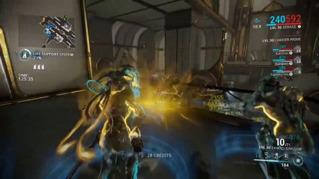Nikana prime farming Tower II survival 120min (Warframe) смотреть онлайн