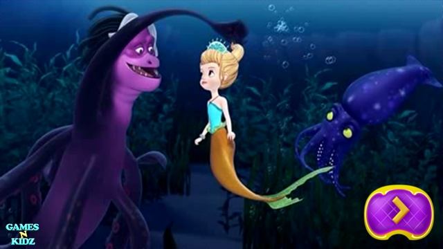 Sofia The First: The Mermaid Princess - Disney Junior Game For Kids смотреть онлайн