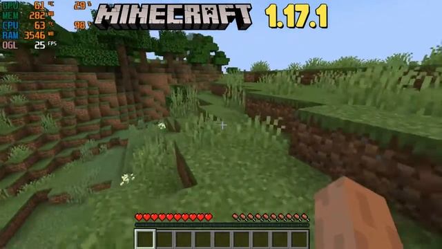 Minecraft Version 1.16.5 VS 1.17.1 In Performance || FPS Test.