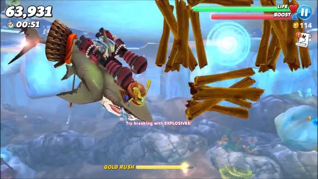 Hungry Shark World - Megalodon Final Shark Quest (#22) смотреть онлайн