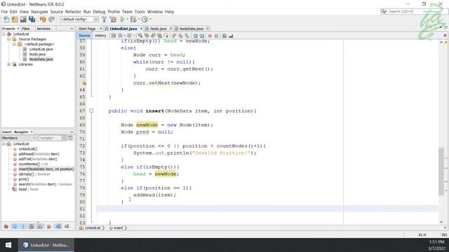 24 - Linked Lists: Create LinkedList Class (Java) Part 04 смотреть онлайн