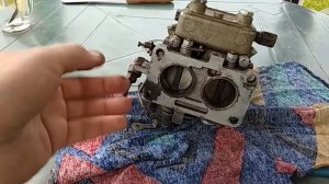 УАЗ 31512 моя история #20 чистка карбюратора К126Г