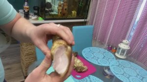 Маринуем свиную грудинку и коптим горячим копчением