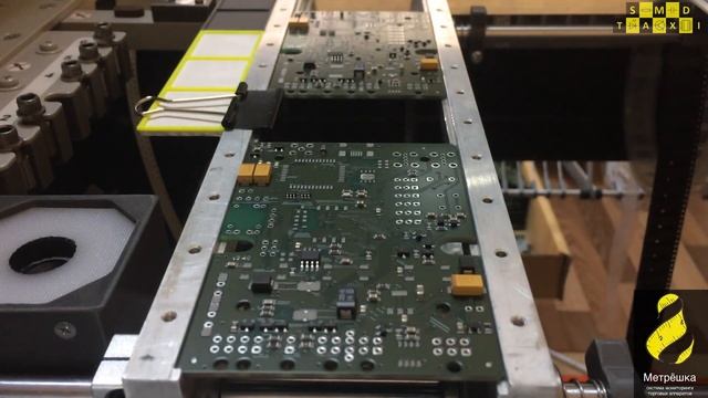 Монтаж SMD компонентов. SMD-TAXI в работе