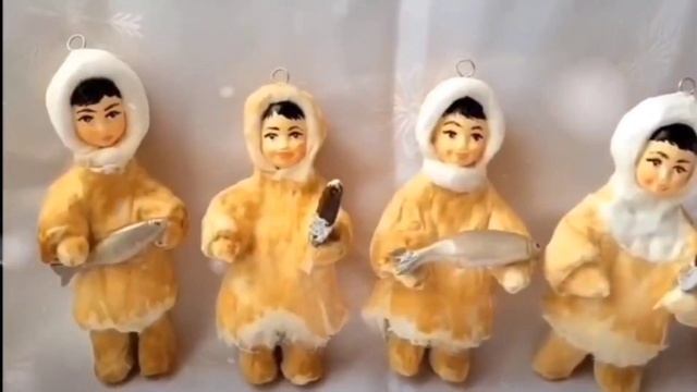 Ватные игрушки "Дети Севера". #елочнаяигрушка #игрушкаизваты #интерьернаяигрушка смотреть онлайн