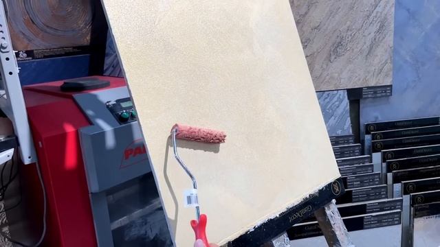 Гротто на Золотом Фоне | Декоративная Штукатурка Своими Руками