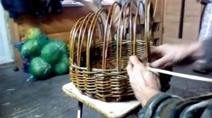 как сделать своими руками гнездо для курей плетеное из лозы ивы часть 1