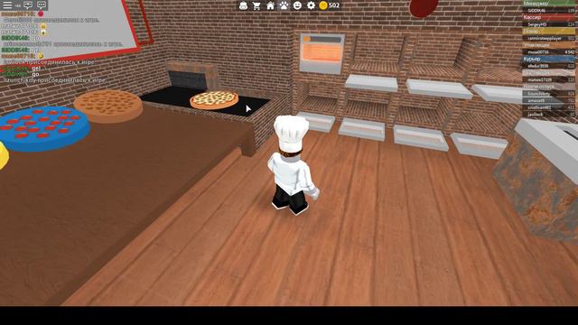 "Работа в пиццерии ROBLOX" стал лучшим работникам дня! смотреть онлайн