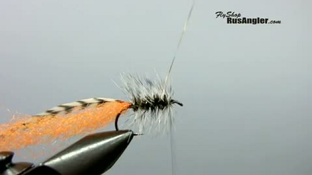 Нахлыст. Вязание мушки Peacock Caddis