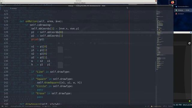 Python GUI: [Gtk 3 + Glade] - GtkDrawingArea 3 - Line, Square, and Eraser смотреть онлайн