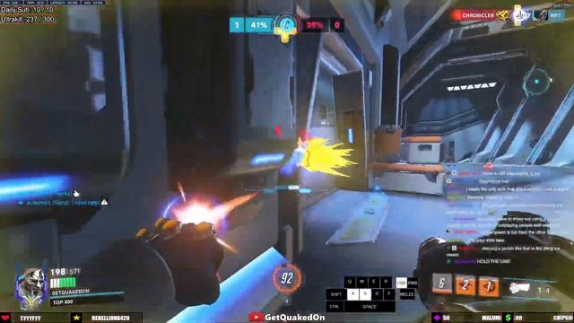 TOP 500 DOOMFIST GOD - GETQUAKEDON! POTG TOP 500 SEASON 6 смотреть онлайн