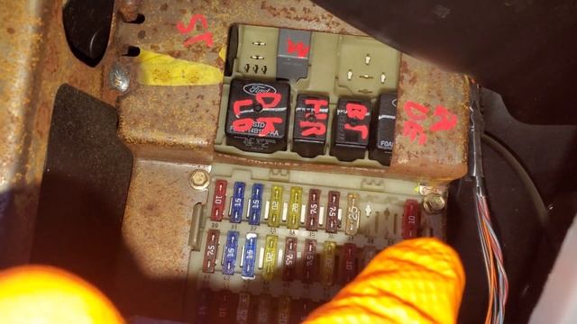 2004 Ford Focus Starter Fuse, Starter Relay Location