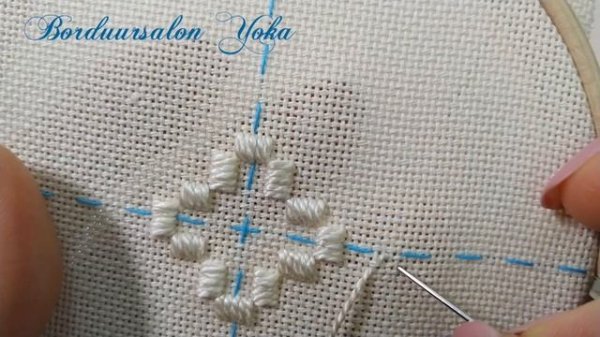 Hardanger Embroidery Tutorial for Beginners, Hardanger Embroidery in a Coaster