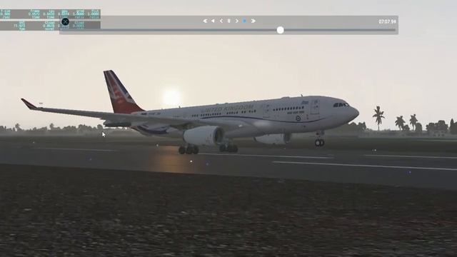 Airbus A330-200 MRTT Vespina fmod test | X-Plane 11 смотреть онлайн