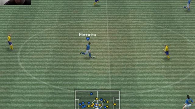 ITALIA VS SUECIA PARTIDO MUY BUENO PES 2004 смотреть онлайн
