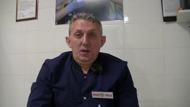 На повторный прием в ИВЦ МВА Запад пришел голубь у которого была скальпированная рана. смотреть онлайн