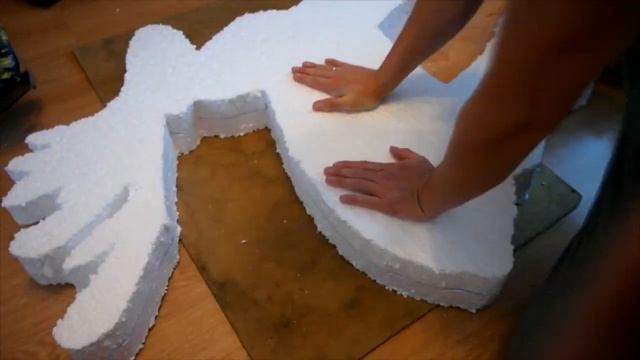 ❄❄❄Новогодний олень? из пенопласта смотреть онлайн