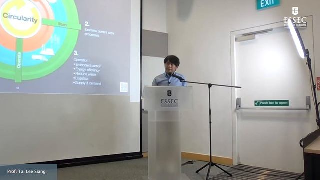 Tai Lee Siang - A Roadmap to Net Zero | ESSEC iMagination Week GE 223 смотреть онлайн