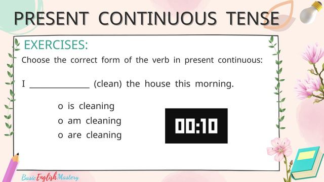 Present Continuous | Grammar Test | Learn English Grammar смотреть онлайн