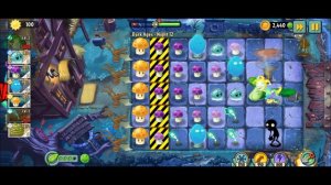 Прохождение Pvz 2, 12 уровень Dark Ages