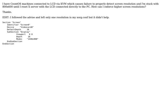 How to force screen resolution on CentOS machine? (2 Solutions!!) смотреть онлайн