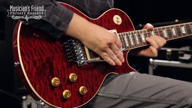Gibson Custom Alex Lifeson 40th Anniversary R40 Signed Les Paul Axcess Quilt Ruby Red смотреть онлайн