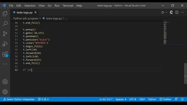 @tesla Car Logo Drawing Using Python Turtle Graphics | Python Turtle Coding Video | WhatsApp Status смотреть онлайн