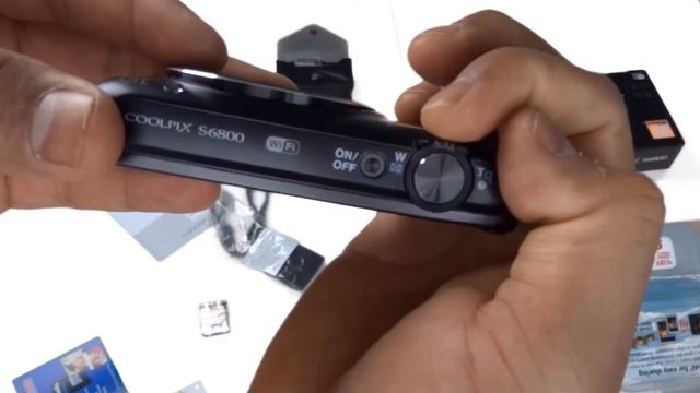 Nikon - Coolpix S6800 16.0-Megapixel